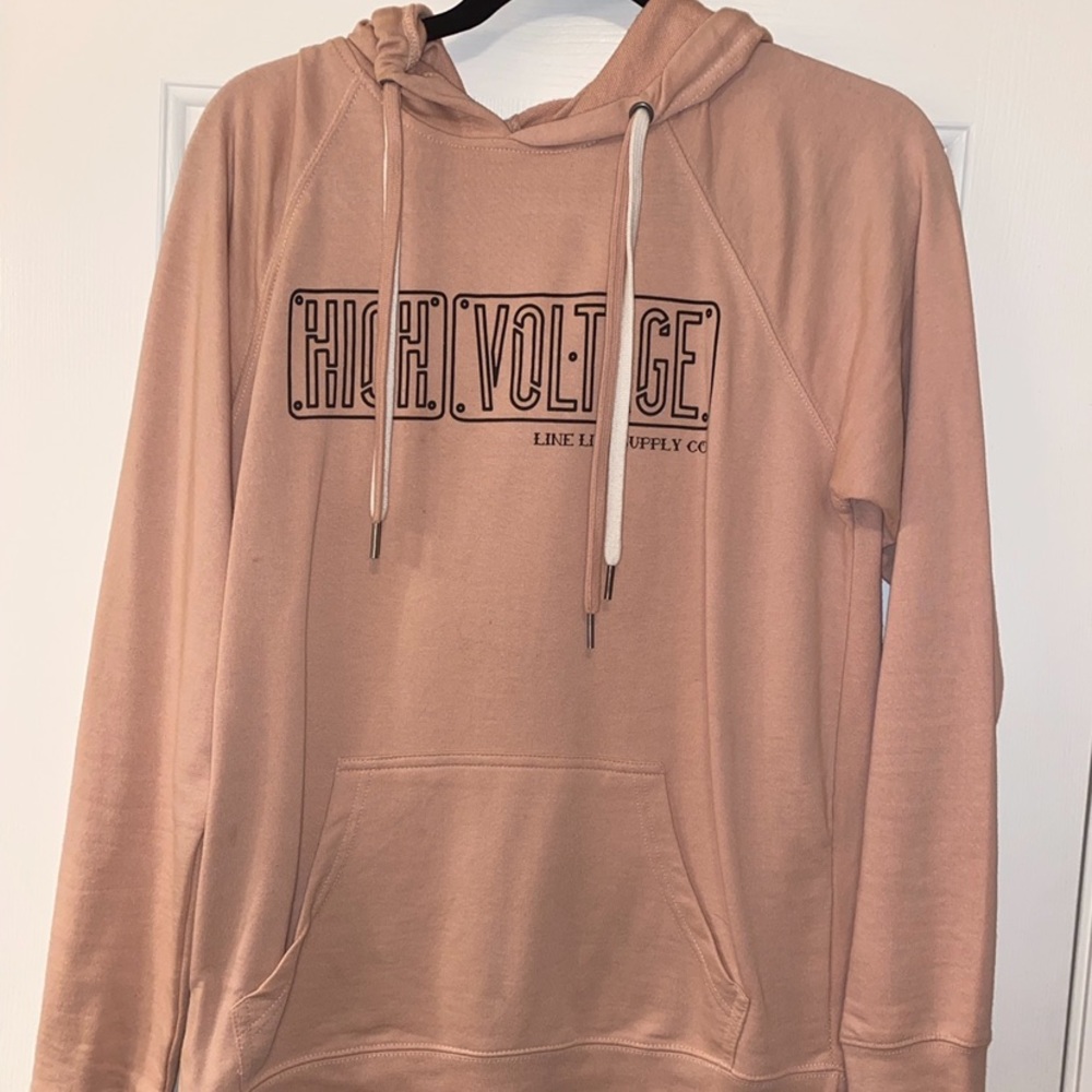 High Voltage (lineman life supply co) hoodie